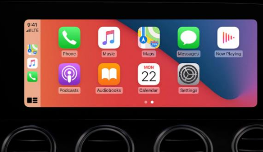 察哈尔右翼中apple维修网点分享如何将iPhone连接到CarPlay 